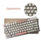 104+34 Retro 9009 PBT Dye-subbed XDA Keycap Set for Mechanical Keyboard English / Thai / Japanese / Russian / Arabic / French / German / Spanish